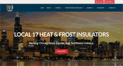 Desktop Screenshot of local17insulators.com
